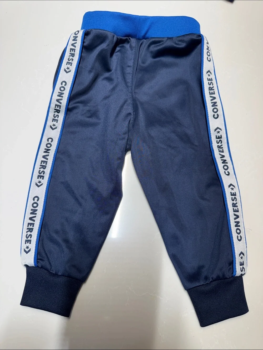 Converse Navy and Royal Blue Boys Jogger Set